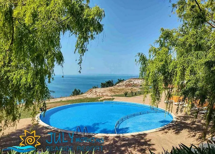 July Morning Seaside Kavarna